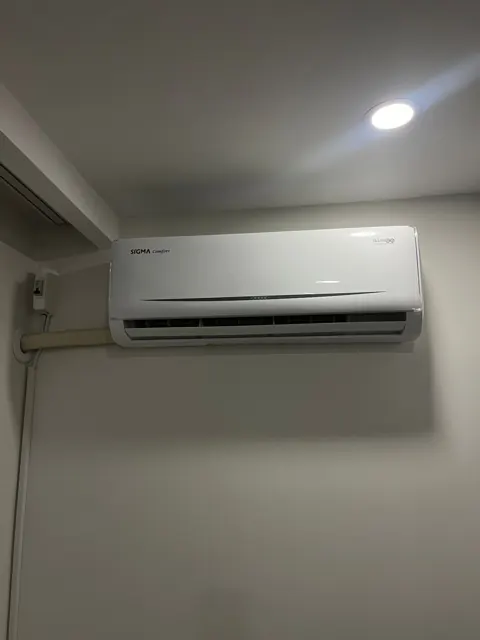 Duvar tipi iç ünite montajı